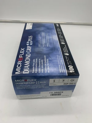 NEW ANSELL Microflex Diamond Grip SMALL  Powder-Free