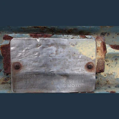 General Electric 50 HP Electric Motor