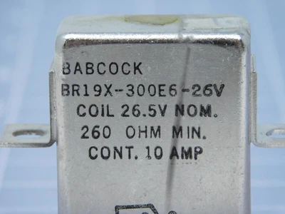 Used BABCOCK _UNKNOWN_ Relays & Switches | OCO Industrial #1673286