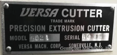 Versa 50 High Speed Flywheel Cutter System, Item # 1801