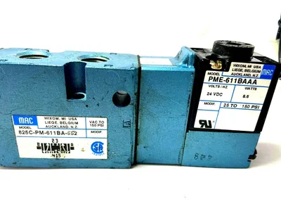 USED MAC VALVES CLOSED CENTER VALVE