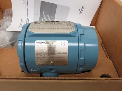 Rosemount model 3144PD1A1K5B4M5 Smart HART Temperature Transmitter, New in Box