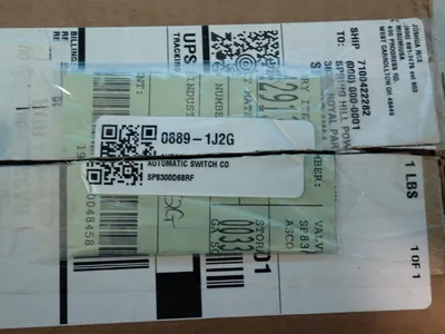 USED AUTOMATIC SWITCH CO WPSP8300D68RF