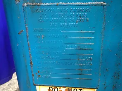 Clawson Tank  345 Gal  Tank