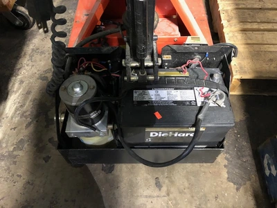 JET Electric High-Lift Pallet Truck – 2200-Lb. Capacity, Model EHPT-2745
