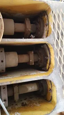 USED OILWELL S-856-10, (FORMERLY S-824-10) 5 3/4 X 8 TRIPLEX MUD / FRAC PUMP PACKAGE