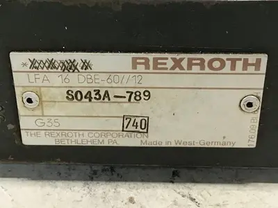 USED REXROTH LFA16DBE60/12S043A-789