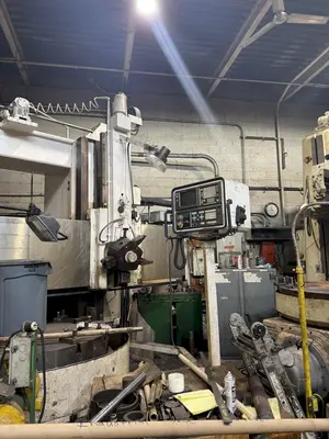 60" GRAY CNC VERTICAL TURRET LATHE. STOCK # 0888925