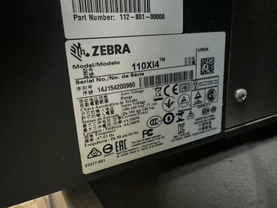 USED ZEBRA 110XI4