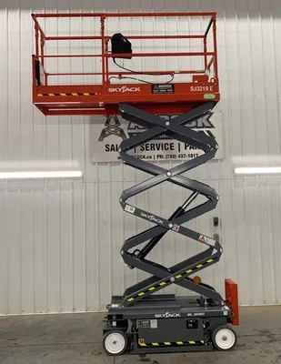 New | in-Stock 2026 SKYJACK SJ3219 E ELECTRIC SCISSOR LIFT Scissor Lifters Alberta CA | Adcock Equipment #1417643