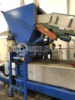 Used SSI M55E 40HP DUAL SHAFT SHREDDER Shredders Florida US | US Recycling Equipment #1269559