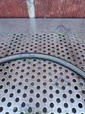 Unbranded 44" Stainless Steel Braided Hose w/ 1/2" NPT Fittings