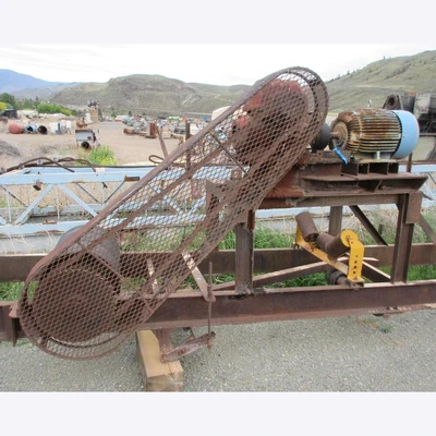 24in Wide x 46.5ft Long Channel Conveyor