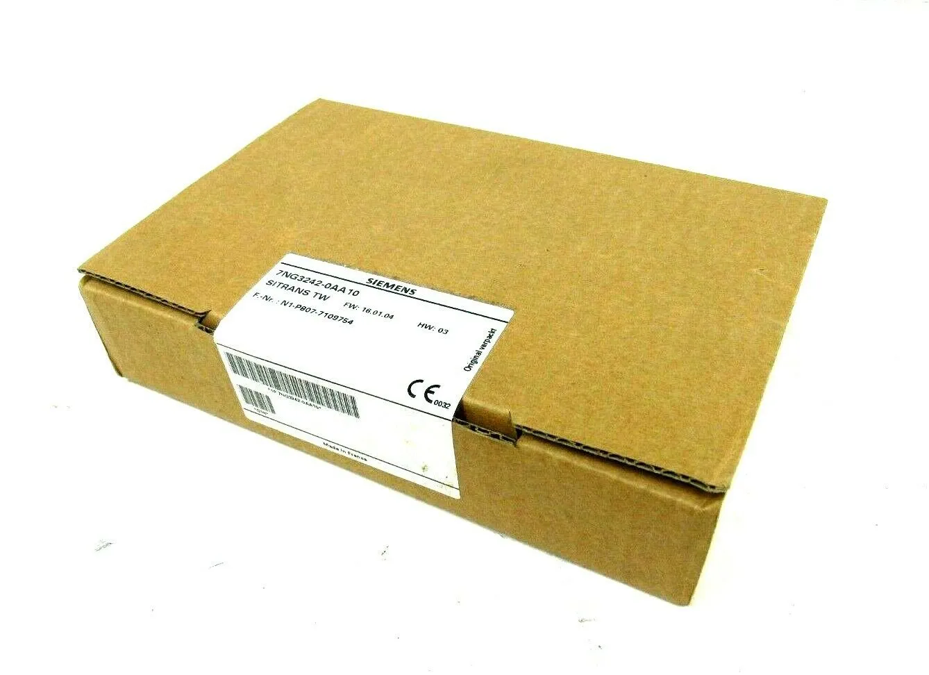 NEW SEALED SIEMENS 7NG3242-0AA10 SITRANS TW TRANSMITTER 7NG32420AA10