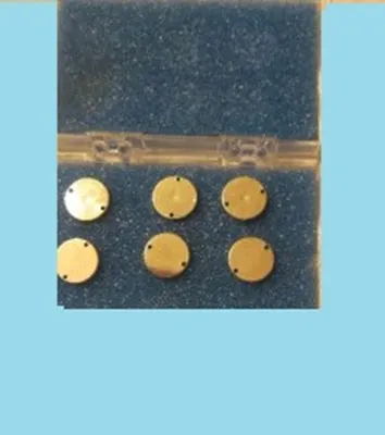 QTY. 1. PERKIN ELMER VINTED PLATINUM SAMPLE HOLDER...