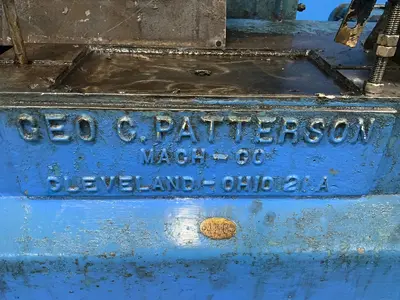 Used G. C. PATTERSON MACHINE CORPORATION _UNKNOWN_ Wire Straighteners & Cut-Offs Ohio US | HGR 24 #1415151