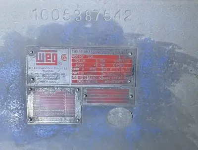 11'-6" X 22' Horizontal Ball Mill w/ 1100 kW WEG Motor
