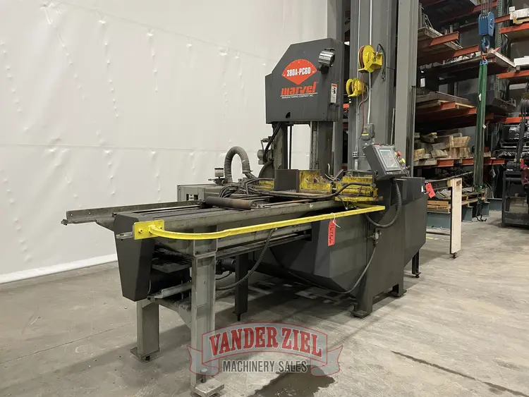 Used 2010 MARVEL MANUFACTURING E380A PC3 Miter Saws Michigan US | Vander Ziel Machinery Sales #483374