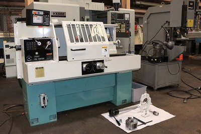 Used 2014 Southwest Ind. TRL1440 ELX, HandWheels,5C Collet,3-Jaw,Steady,5HP CNC Lathes New Jersey US | Machinery Values #1402423