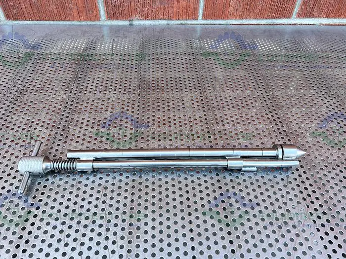 Used STAINLESS STEEL POINTED-PLUNGER LANCE SAMPLER PROBE W/ 18" ROD Supplies and Labware California US | Equipment Lab #488564