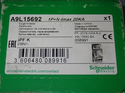 New | in-Stock SCHNEIDER ELECTRIC A9L15692 Surge Protectors Ohio US | HGR 24 #1187181