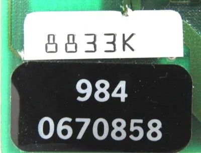 USED MARKEM 0670858 MOTOR DRIVE BOARD