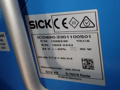 USED 2016 SICK ICD8903301100S01