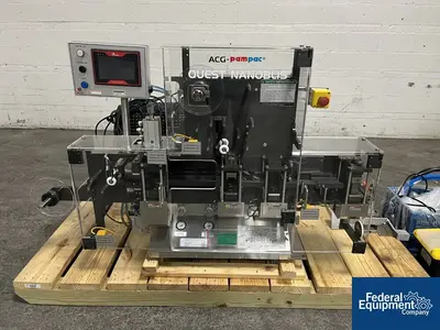 USED PAM Pharmaceuticals ACG Pan Blister Pack Machine, Model Quest Nanoblis