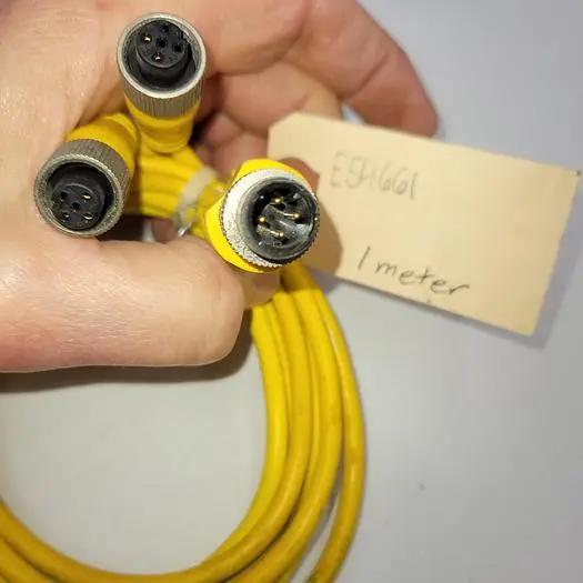 Used LUMBERG AUTOMATION LUMBERG AUTOMATION E54661 DUAL END FEMALE / 1 METER LONG W/ SPLITTER (4 PRONG MALE) Cable & Wire | ND Industrial Surplus #1219712