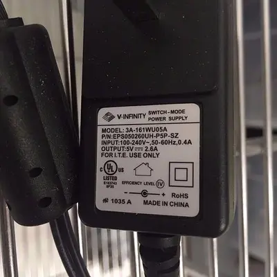 V-INFINITY 3A-161WV05A SWITCH MODE POWER SUPPLY