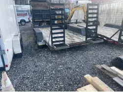 Used 2013 PEQUEA 12,000 GVW EQUIPMENT TRAILER Deckover Trailers Pennsylvania US | Iron Exchange Equipment Solutions #1353940