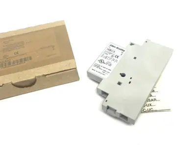 New | in-Stock Allen Bradley Ser. A Auxiliary Contact, Front Mount, 2 NO Contact Blocks Michigan US | Maverick Industrial Sales #1393236