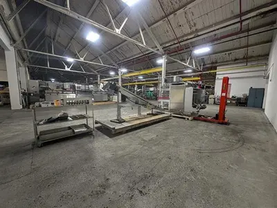 Klockner model LA-500 vertical strip packager