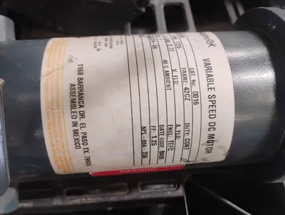 MAGNETEK 34357352124-0A D.C. MOTOR | ESS Industrial Equipment Sales (5)