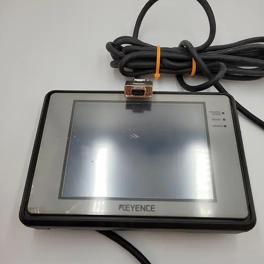 Used KEYENCE KEYENCE MC-P1 FIBER LASER MARKER TOUCH PANEL Automation Control (HMI) | ND Industrial Surplus #1218186