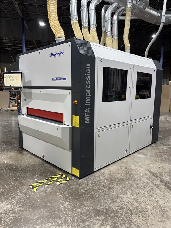 Used 2022 HEESEMANN "MFA FL IMPRESSION" Wide Belt Sanders Texas US | MachineryMax #1488273