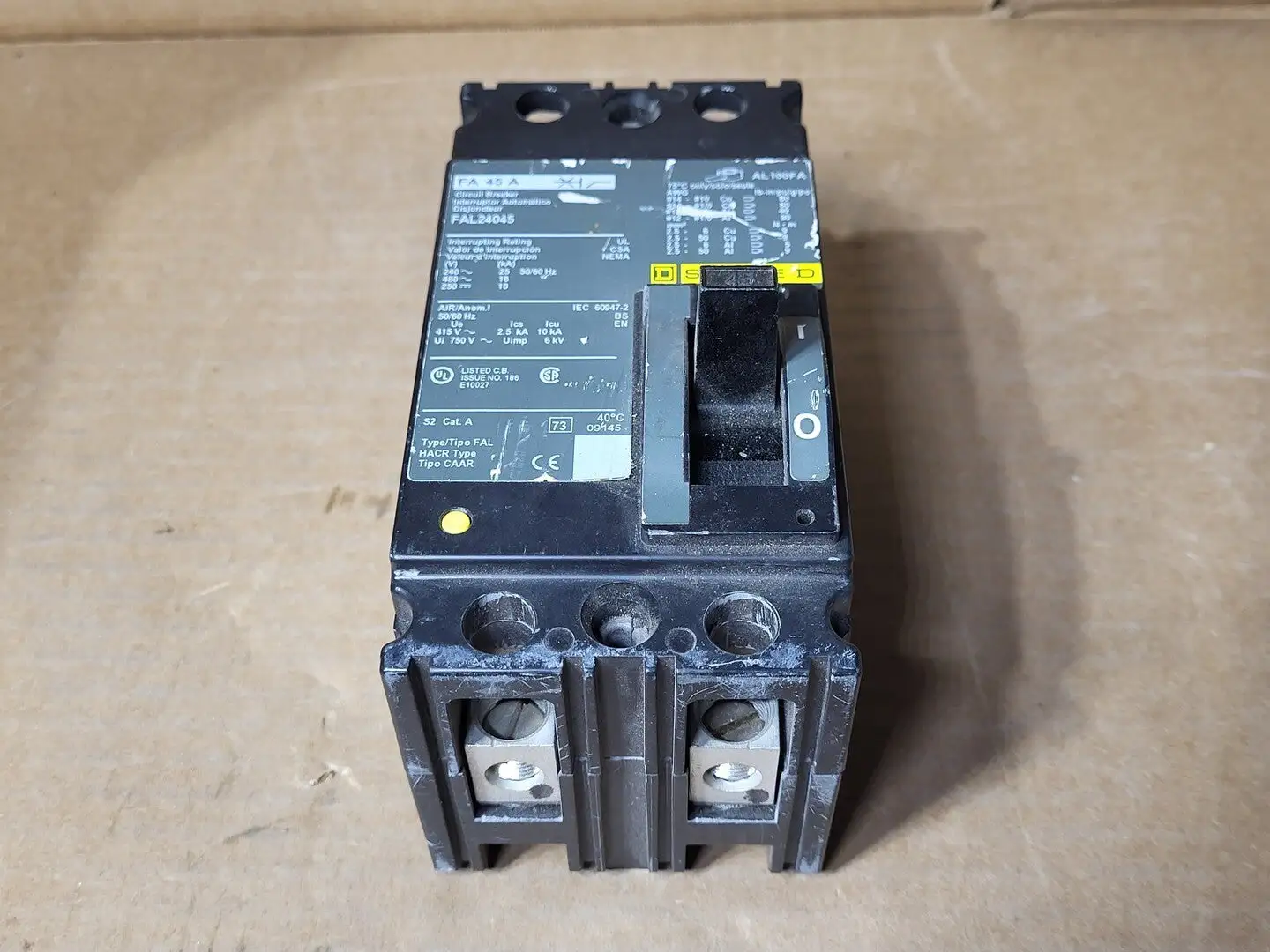 USED SQUARE D FAL24045