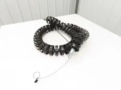 Kabelschlepp R085 10.175 Energy Chain Cable Carrier Round POM 85mm OD 74" Length