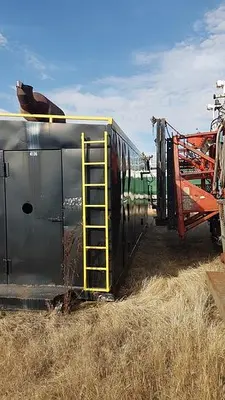 USED EMSCO F-500 TRIPLEX MUD PUMP