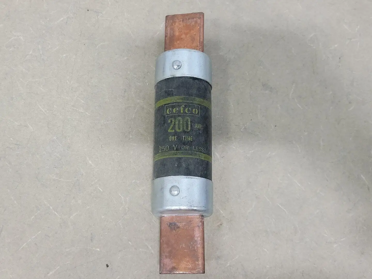 200 Amp One Time Fuse