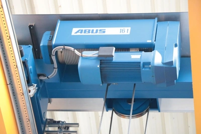 ABUS Indoor Double Girder Double Trolley Overhead Travelling Crane, condition of a new, POA