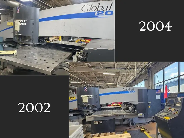 Used LVD STRIPPIT 20/1215 Turret Punches Tennessee US | MANUFACTURING SOLUTIONS #1270617