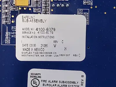 USED SIMPLEX 4100-6079