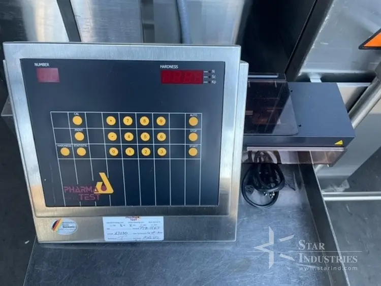 Used 2020 PHARMA PTB-111EP Hardness Testers California US | Star Industries #1255021