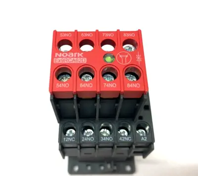 Ex9RCA62DB,1321901 | Noark Ex9RCA62DB Safety IEC Control Relay 6NO+2NC 24VDC 1321901 - New Other