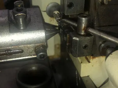 3261-100 FICO Type Single or Double Cable Chain Making Machine Tooled 0,22mm Single Cable