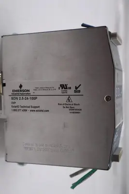 EMERSON SOLA SDN 2.5-24-100P POWER SUPPLY 115/230VAC STOCK #K-1889
