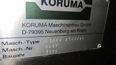 Koruma Disho V 100/45 Mixer Pony - Change Can | Perry Equipment (8)