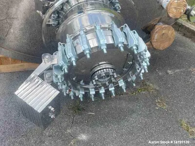 Unused 9,100-Gallon 304L Stainless Steel Reactor by Borghi Srl
