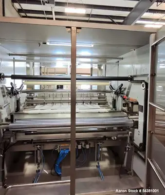 Used Temcon TRW 200 Automatic Rewinder & Perforator – Industrial Roll Converting Machine